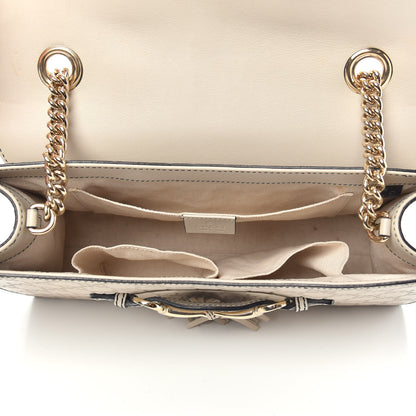 Gucci Guccissima Signature Medium Emily Chain Shoulder Bag Mystic White 5 of 14