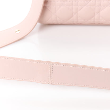 Christian Dior Lambskin Cannage Small My ABCDior Lady Dior Pink 12 of 15