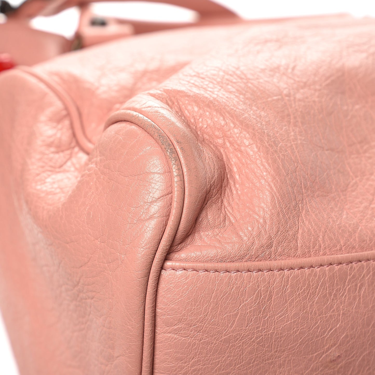 Agneau Classic Hardware Velo Rose Peche