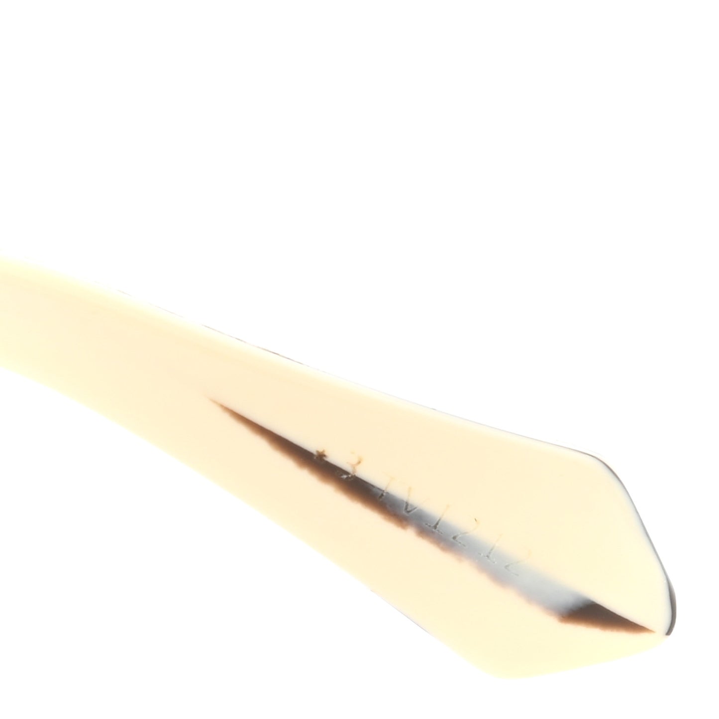 Acetate Swarovski Crystal Zebra Cyclone Sunglasses Z1643E Ivory