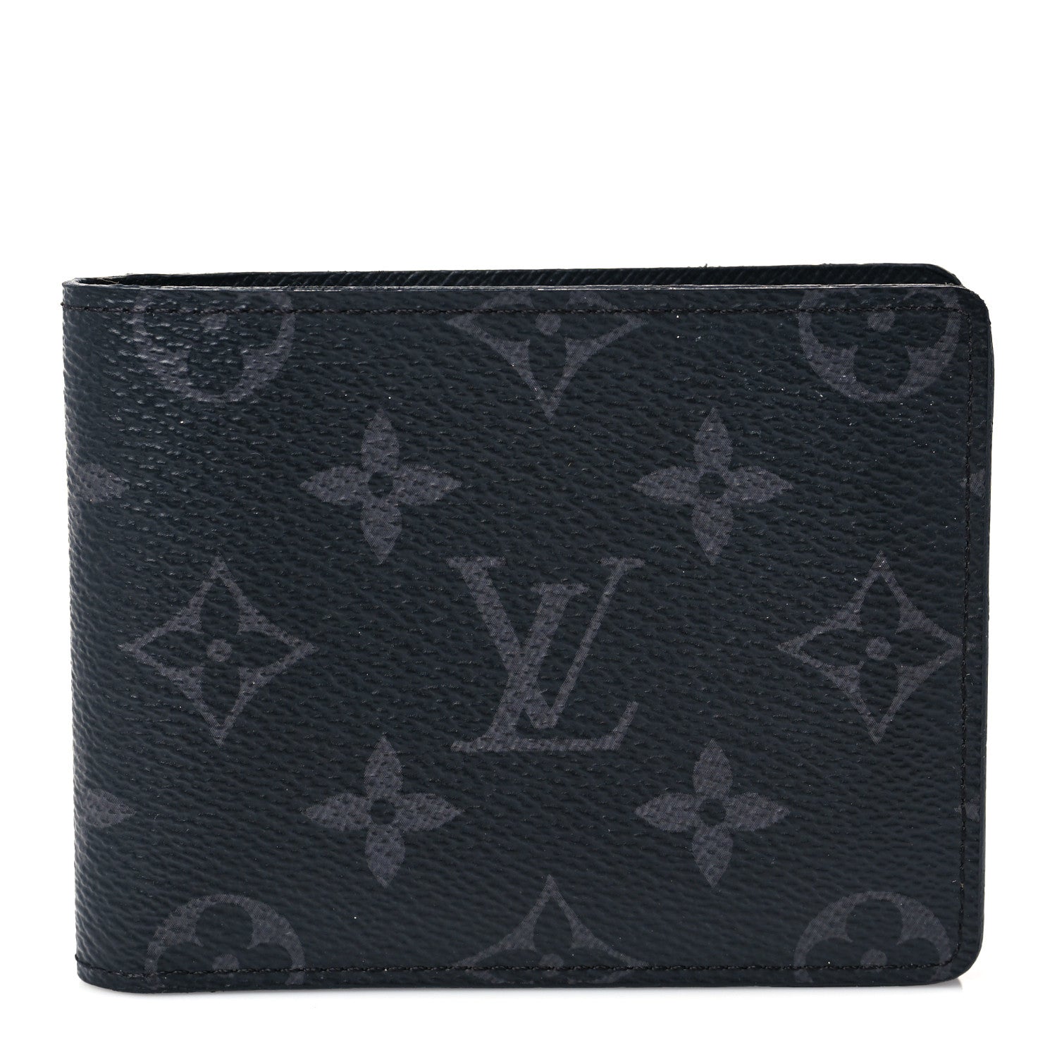 Louis Vuitton Monogram Eclipse Slender Wallet 1 of 9
