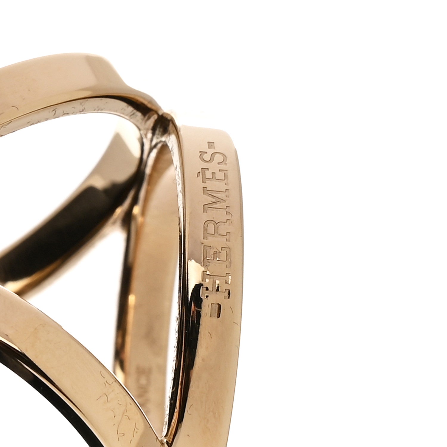 Hermes Permabrass Trio Scarf Ring 3 of 5
