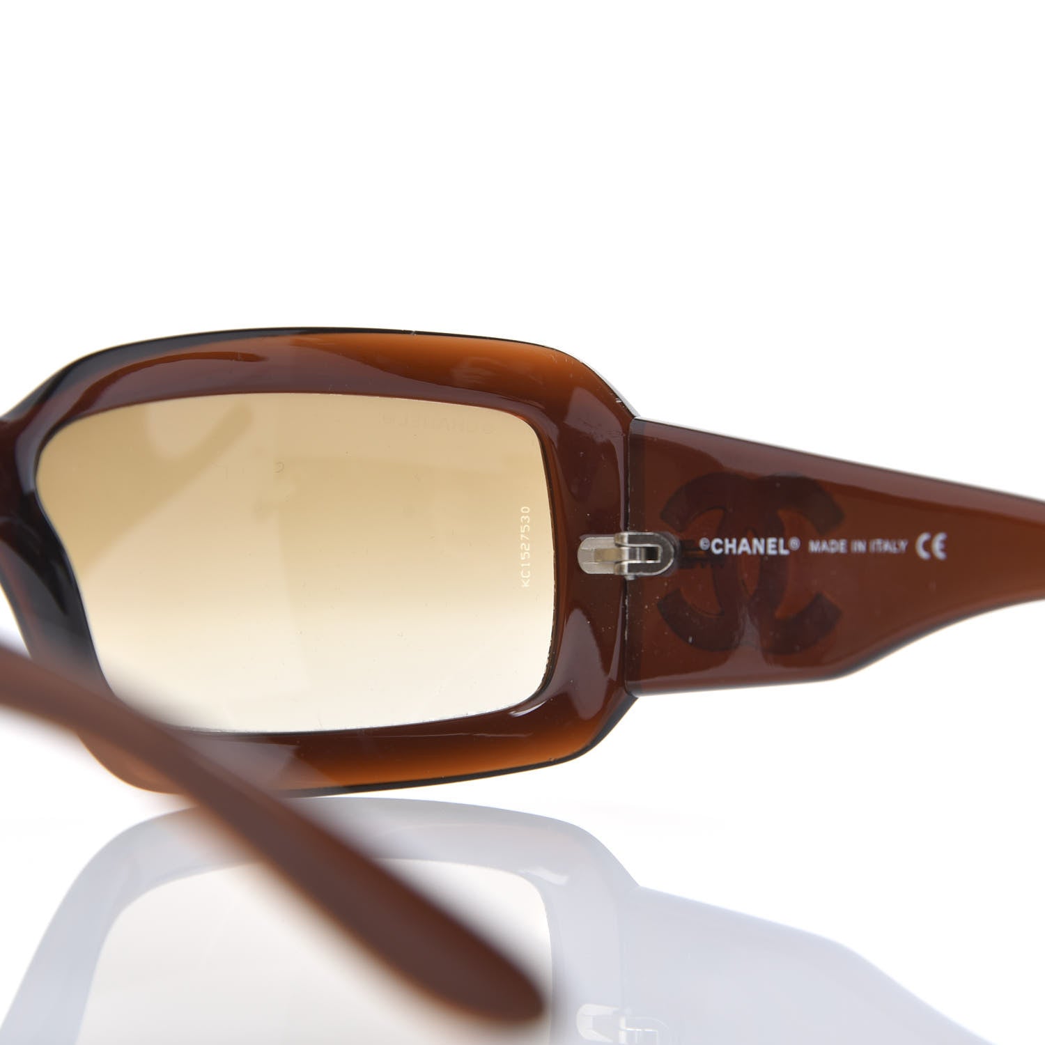 Chanel Mother of Pearl Sunglasses 5076-H Brown 7 of 9