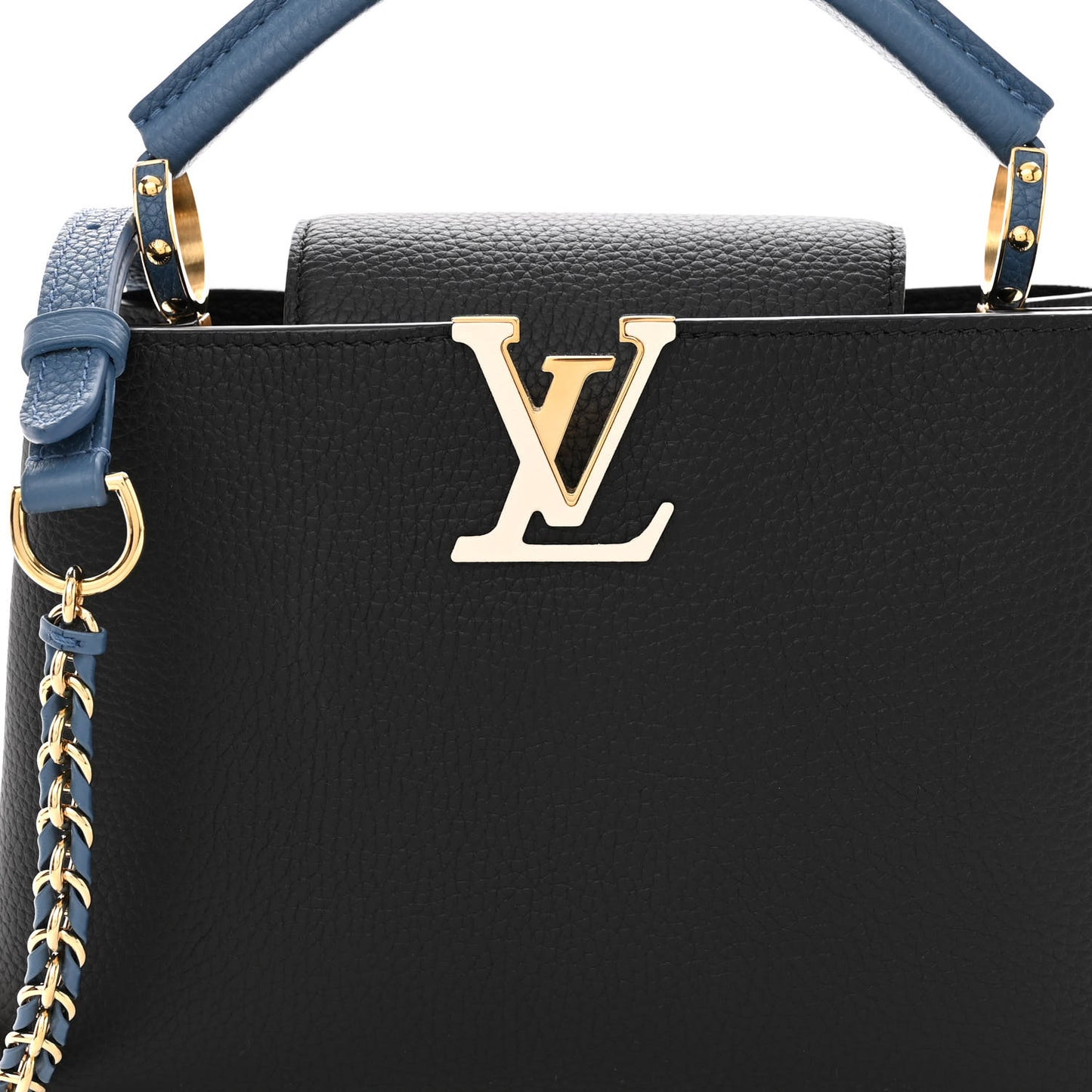Taurillon Capucines BB Black General Blue