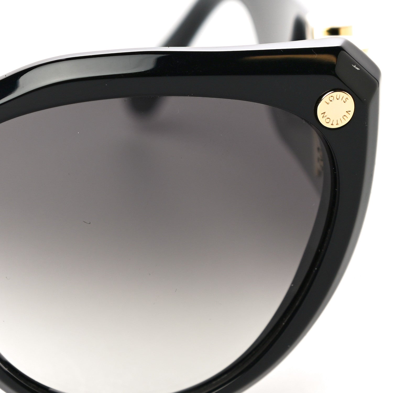 Louis Vuitton My Fair Lady Sunglasses Z0902E Black 10 of 10