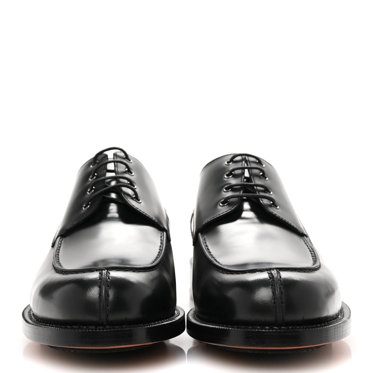 Hermes Calfskin Mens Oxford 43.5 Black 3 of 12