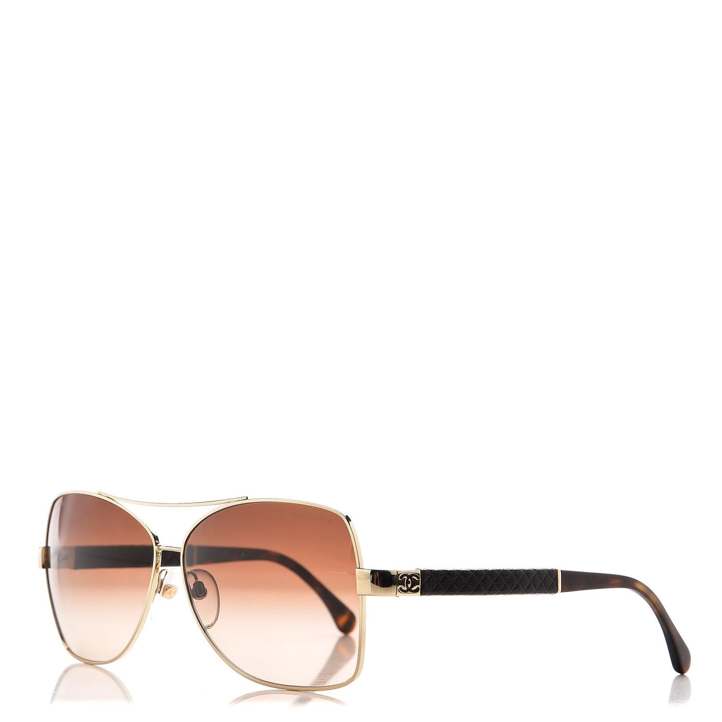 Pilot Quiltied Sunglasses 4196-Q Gold