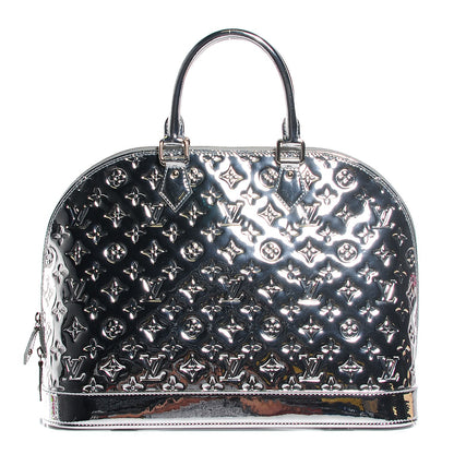 Louis Vuitton Monogram Miroir Alma MM Silver 1 of 7