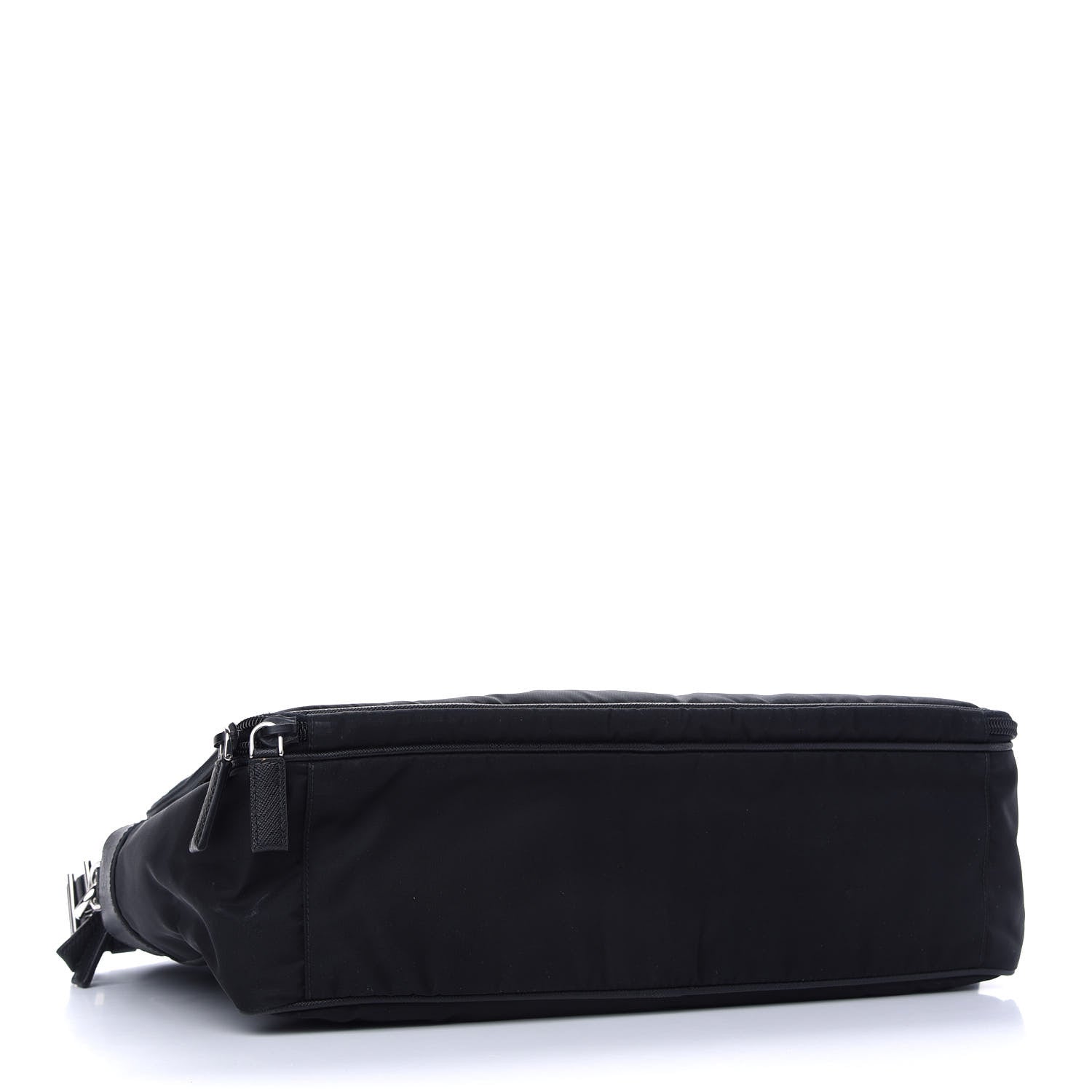 Prada Tessuto Nylon Saffiano Briefcase Black 4 of 11