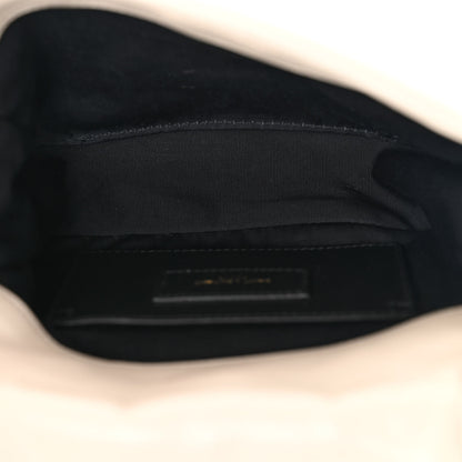 Saint Laurent Lambskin Matelasse Monogram Mini Jamie 4.3 Blanc Vintage 5 of 11