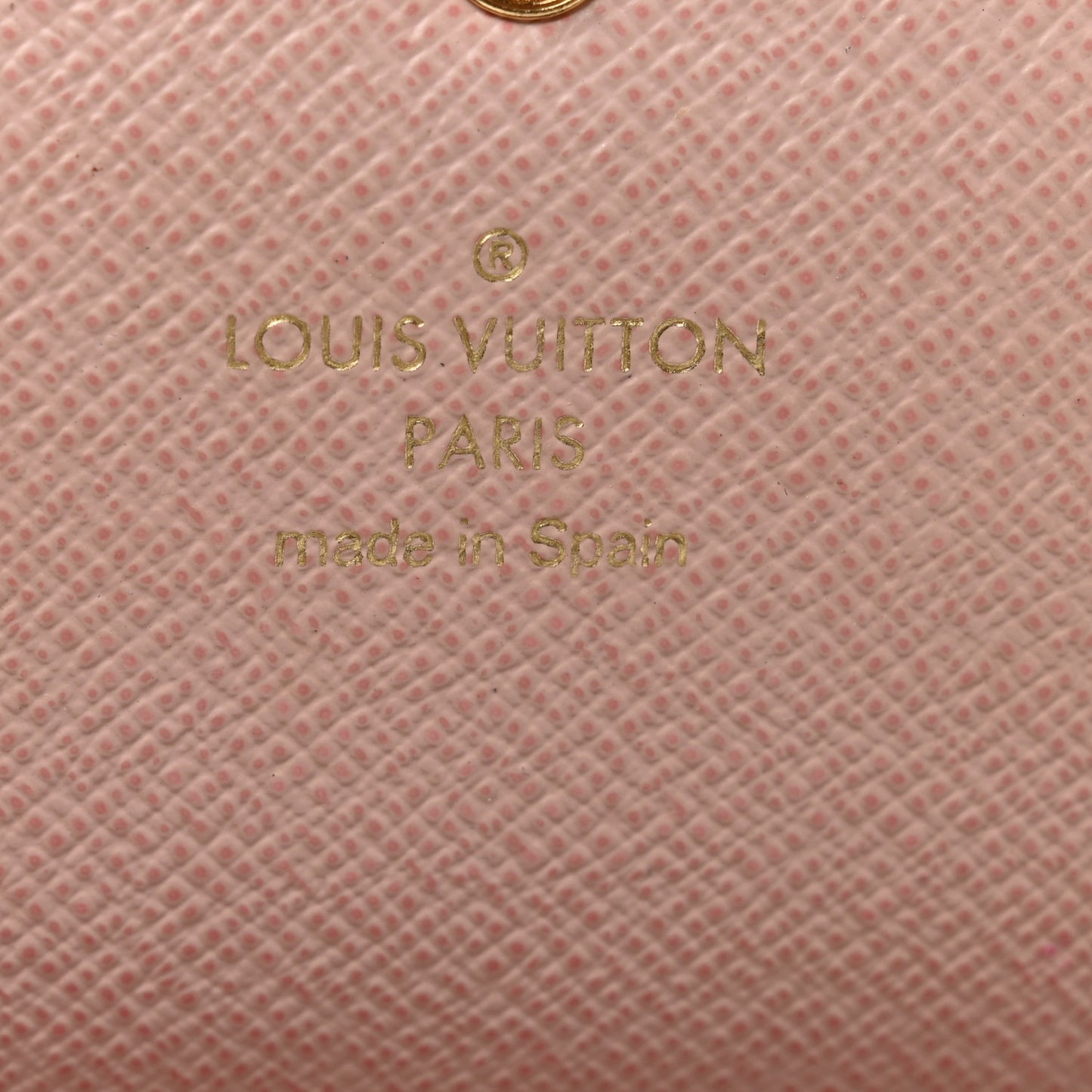 Monogram Josephine Wallet Rose Ballerine