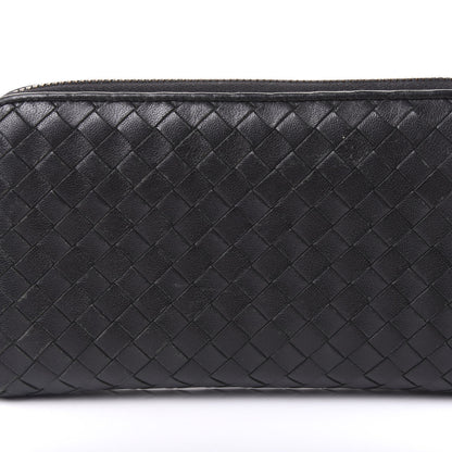 Bottega Veneta Nappa Intrecciato Zip Around Wallet Black 8 of 8