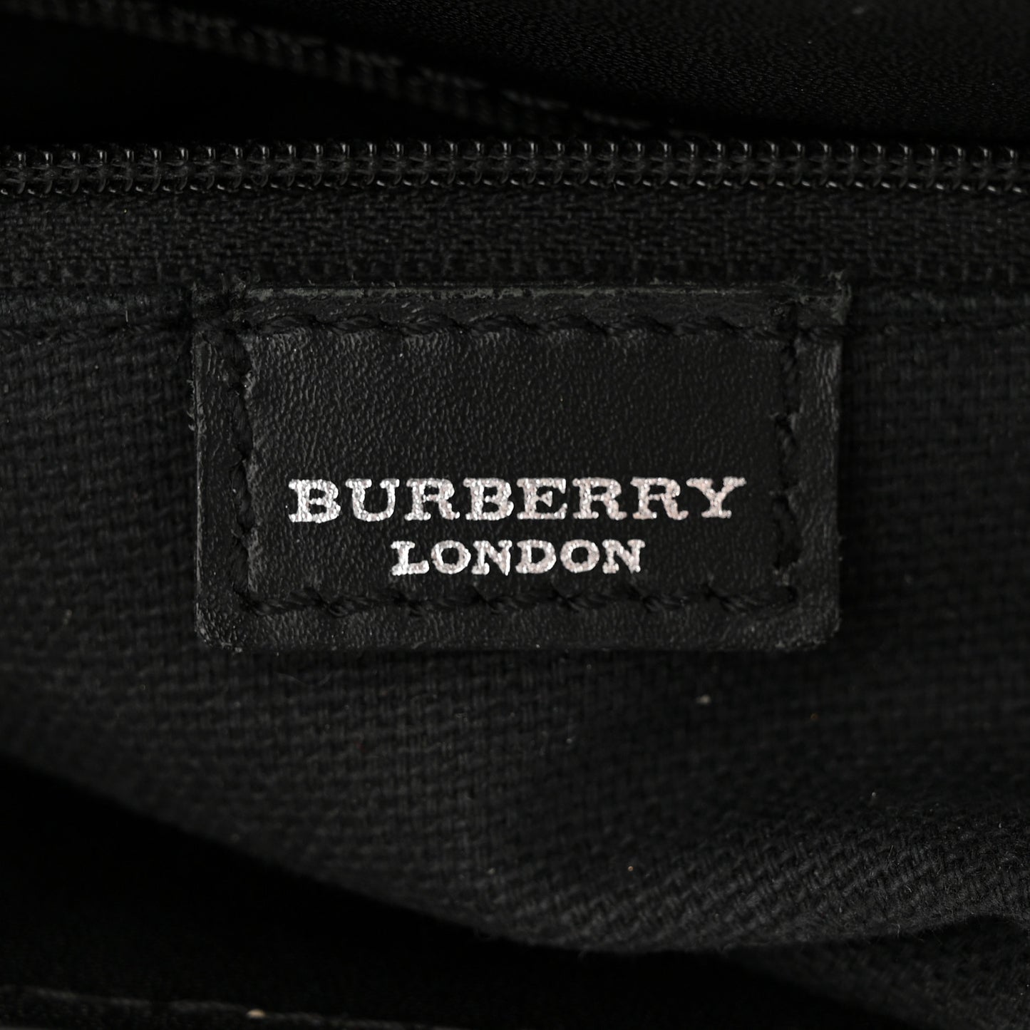 House Check Flap Shoulder Bag Black