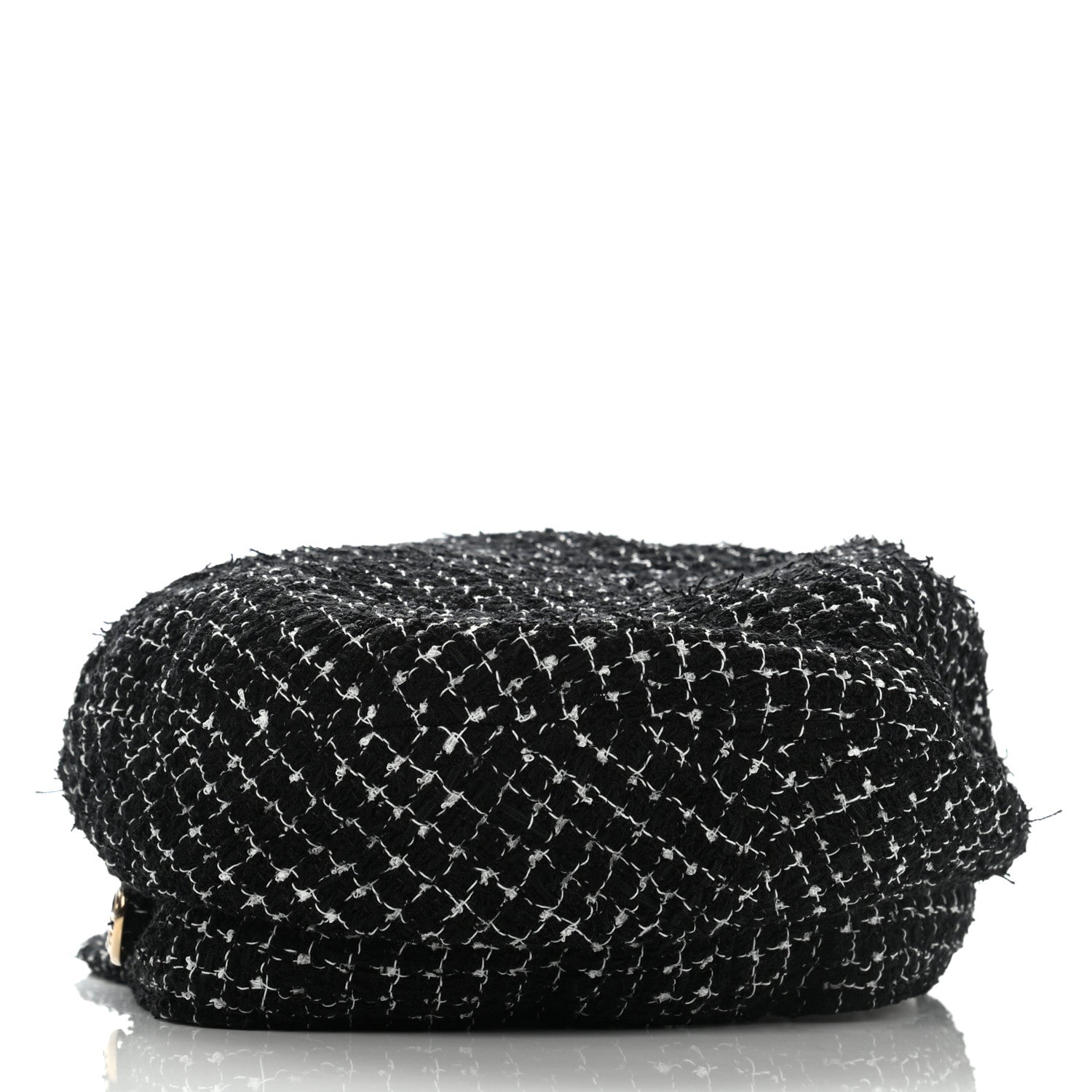 Chanel Tweed Fantasy Cap L Black 6 of 9