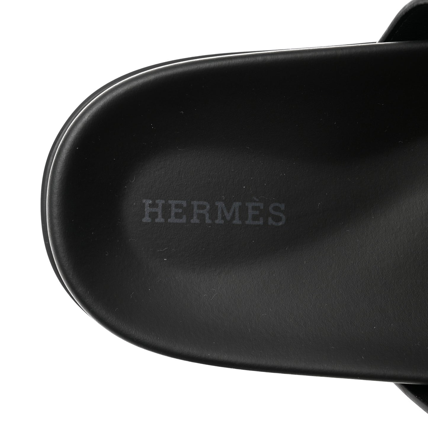 Calfskin Womens Chypre Sandals 40.5 Black