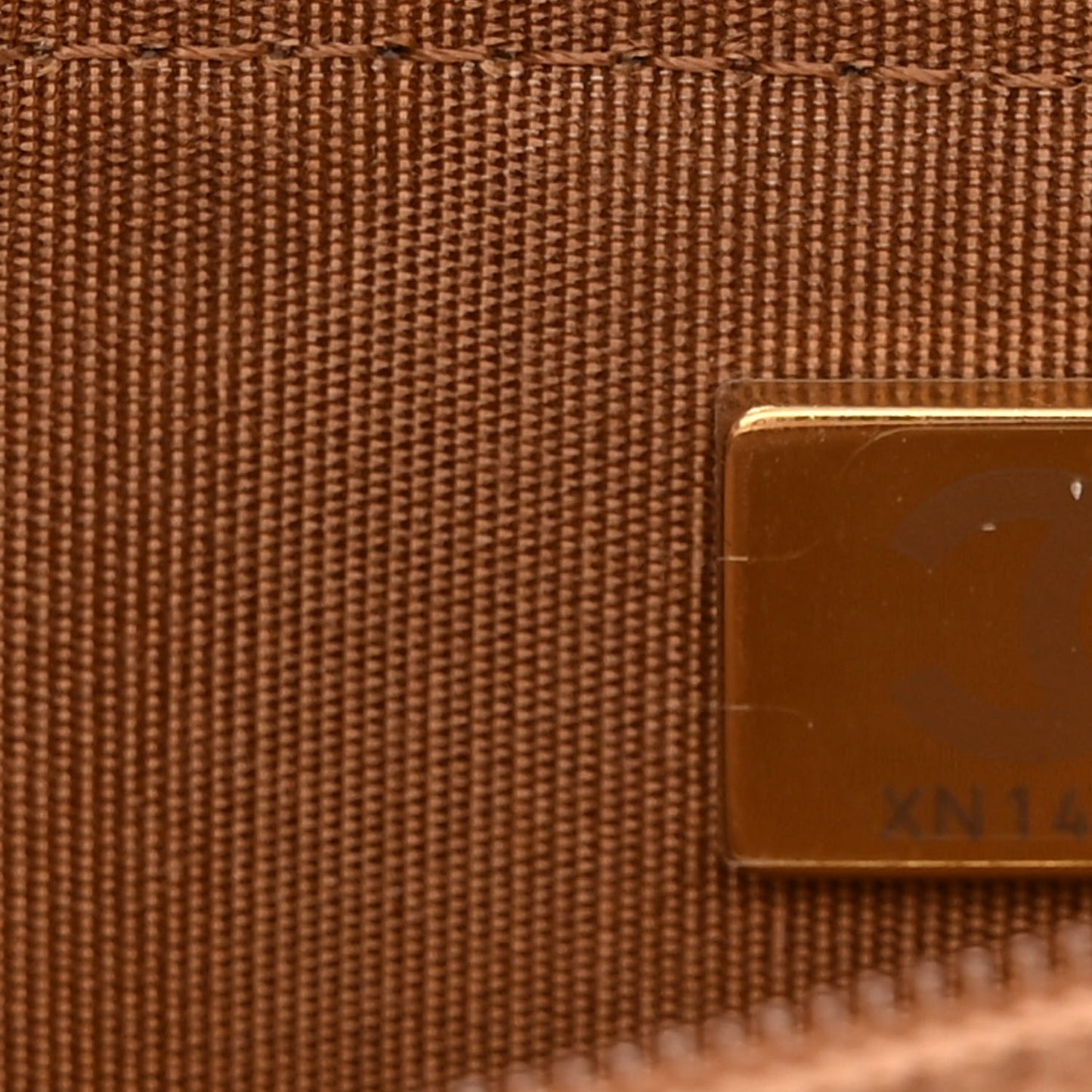 Lambskin Quilted Chanel 19 Wallet On Chain WOC Brown
