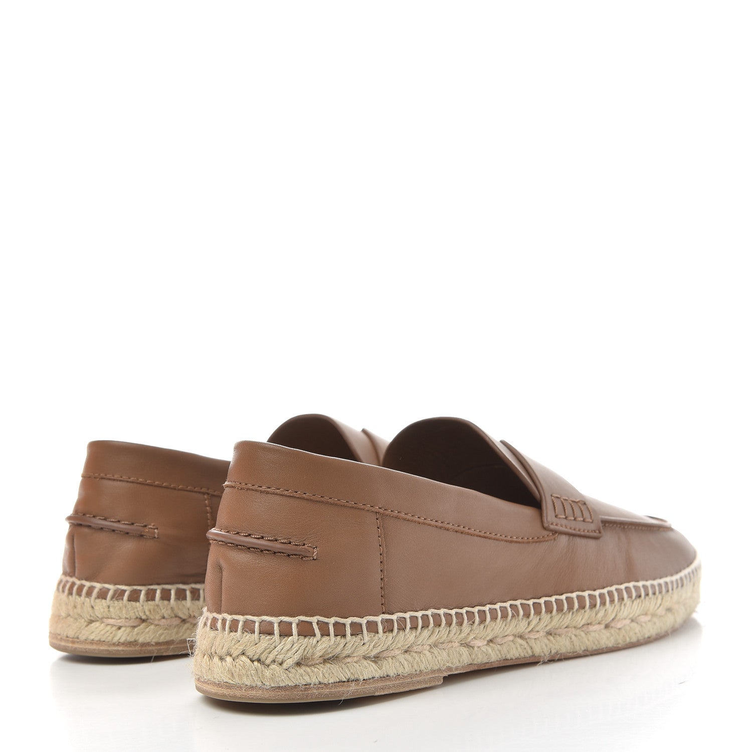 Hermes Calfskin Mens Trip Espadrilles 42 Naturel Safari 4 of 11