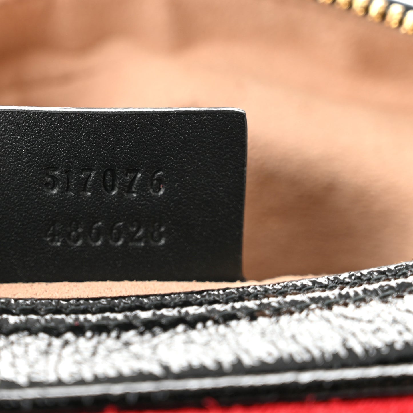 Suede Small Ophidia Belt Bag Hibiscus Red