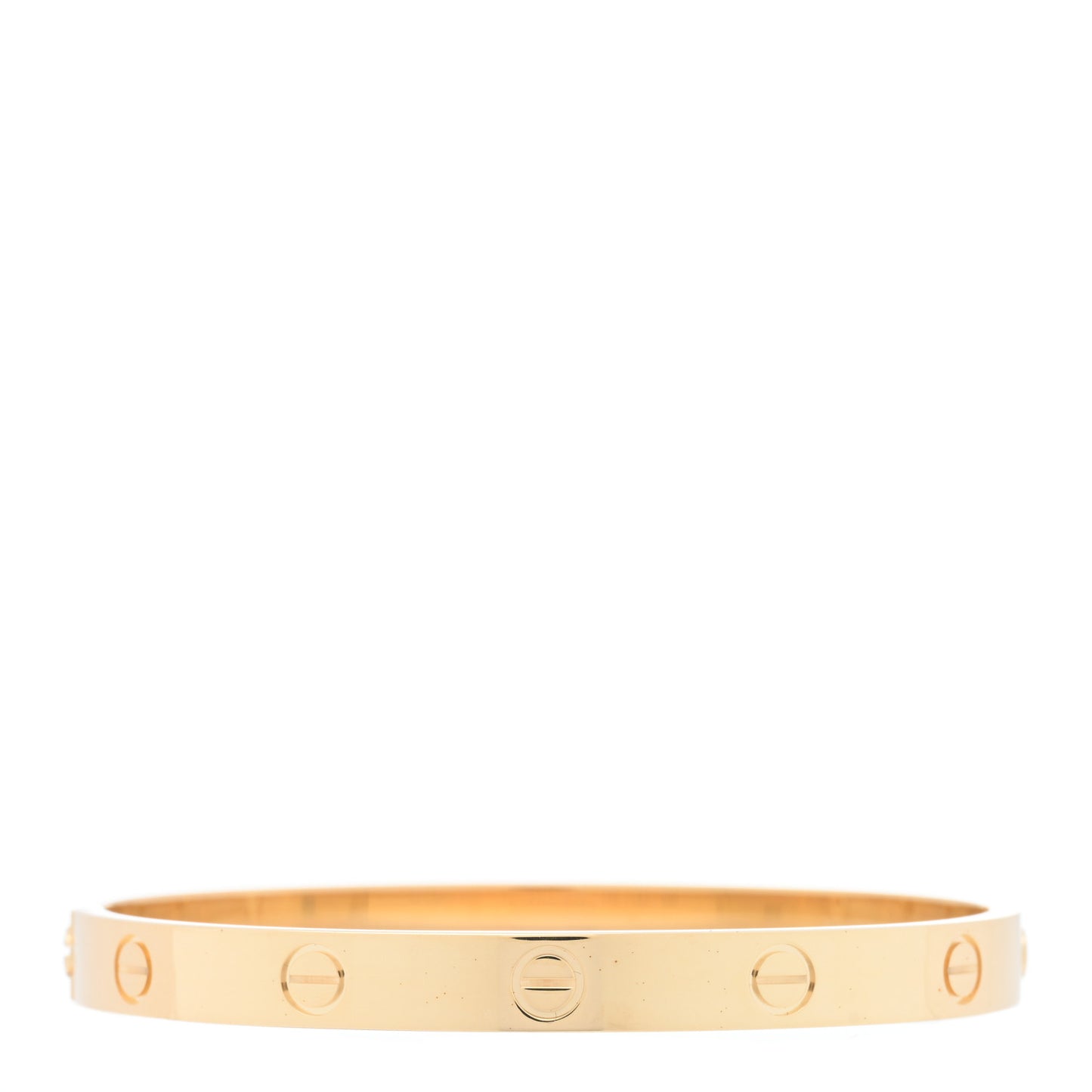 18K Yellow Gold LOVE Bracelet 17