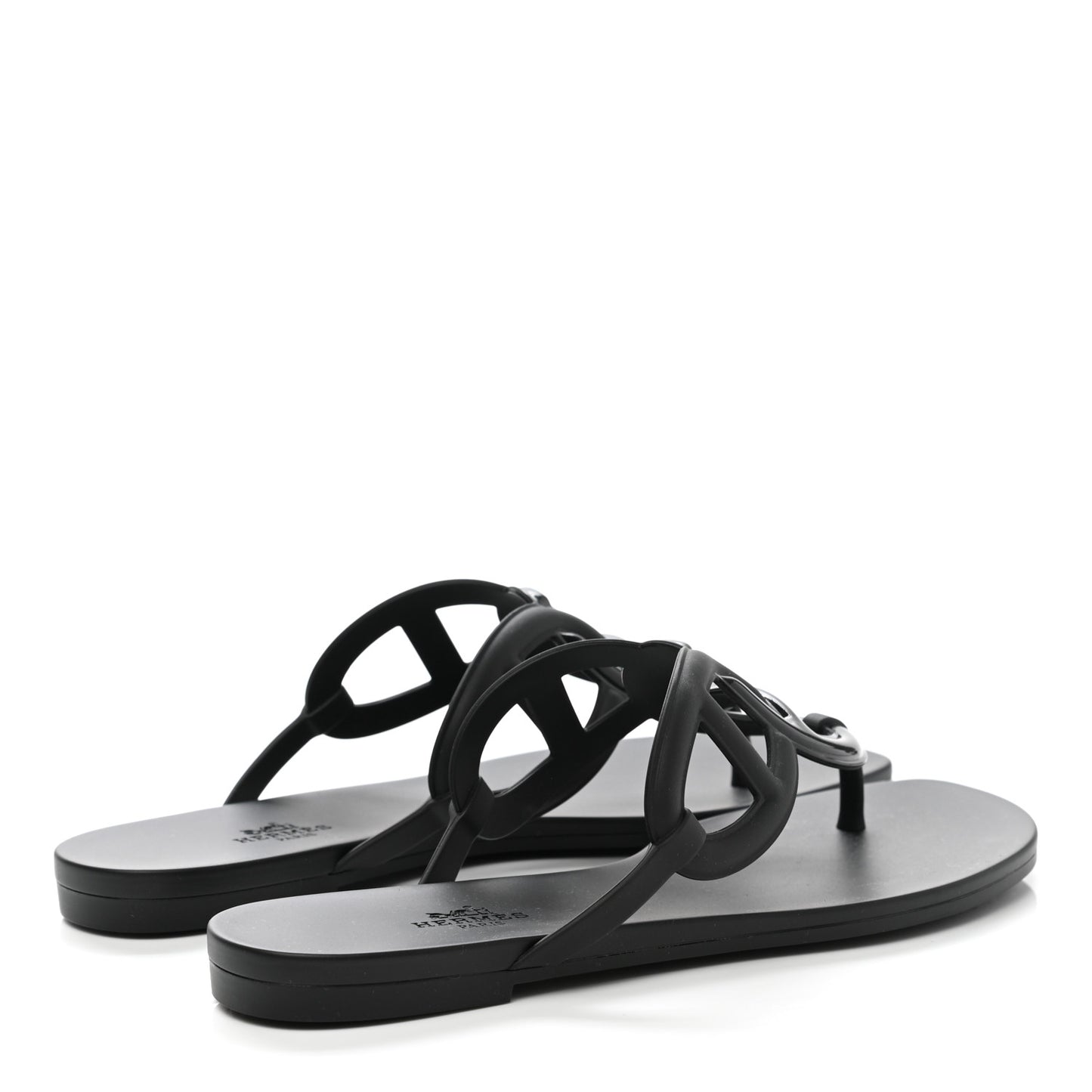 Rubber Womens Egerie Sandals 38 Black