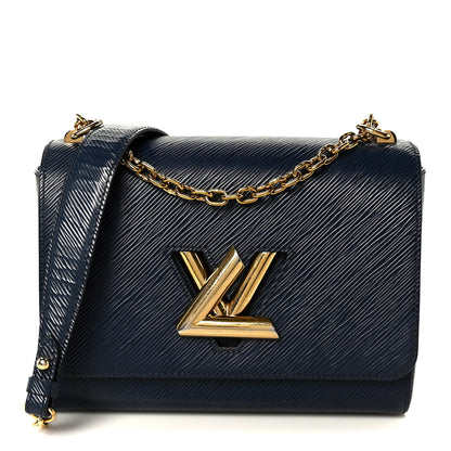 Louis Vuitton Epi Twist Shoulder Bag MM Indigo 1 of 11