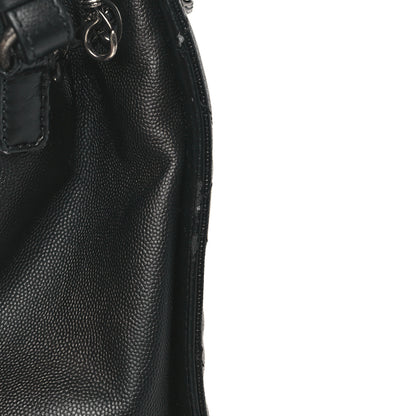 Chanel Caviar Quilted Medium CC Bucket Bag Black 13 of 16