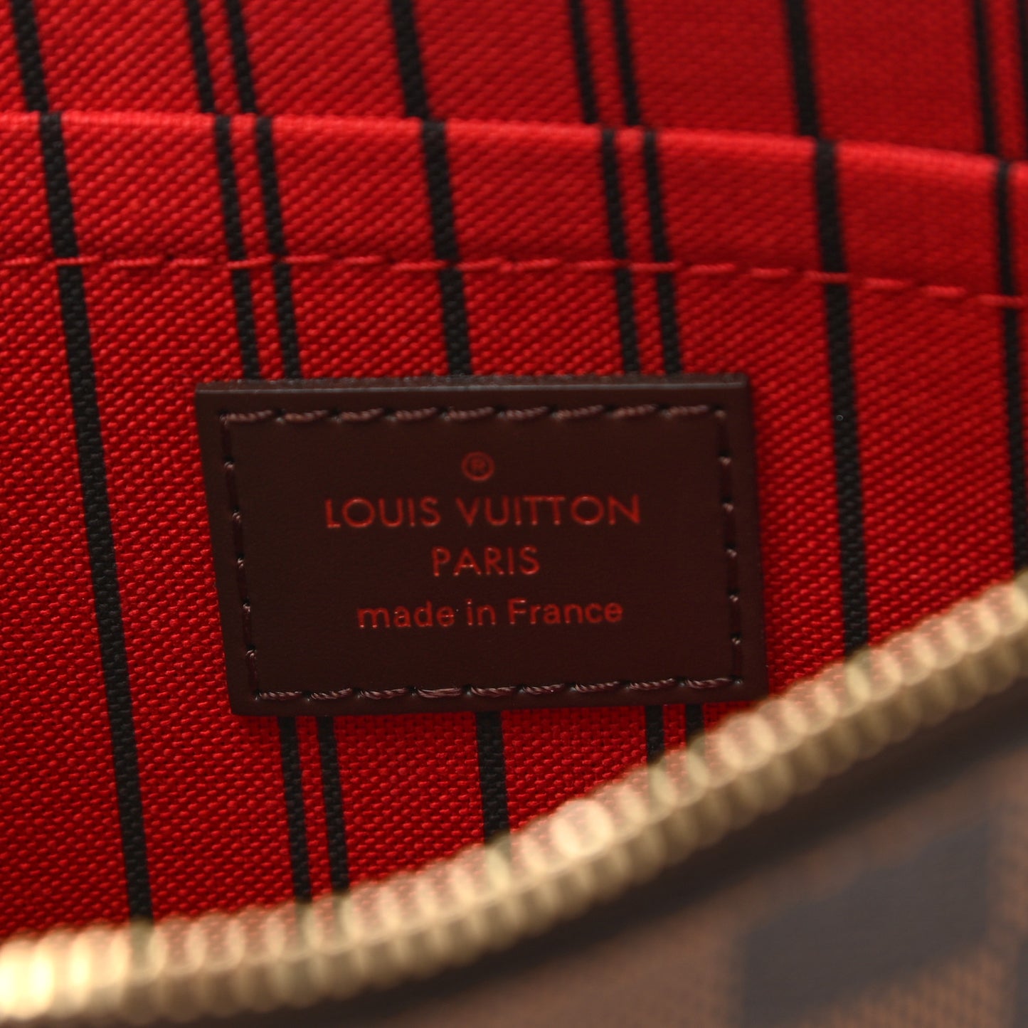 Damier Ebene Neverfull MM GM Pochette