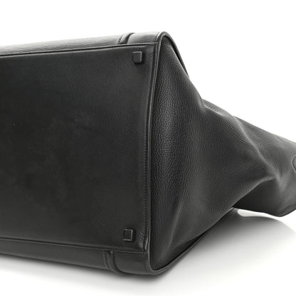 Celine Grained Calfskin Medium Phantom Luggage Black 10 of 10