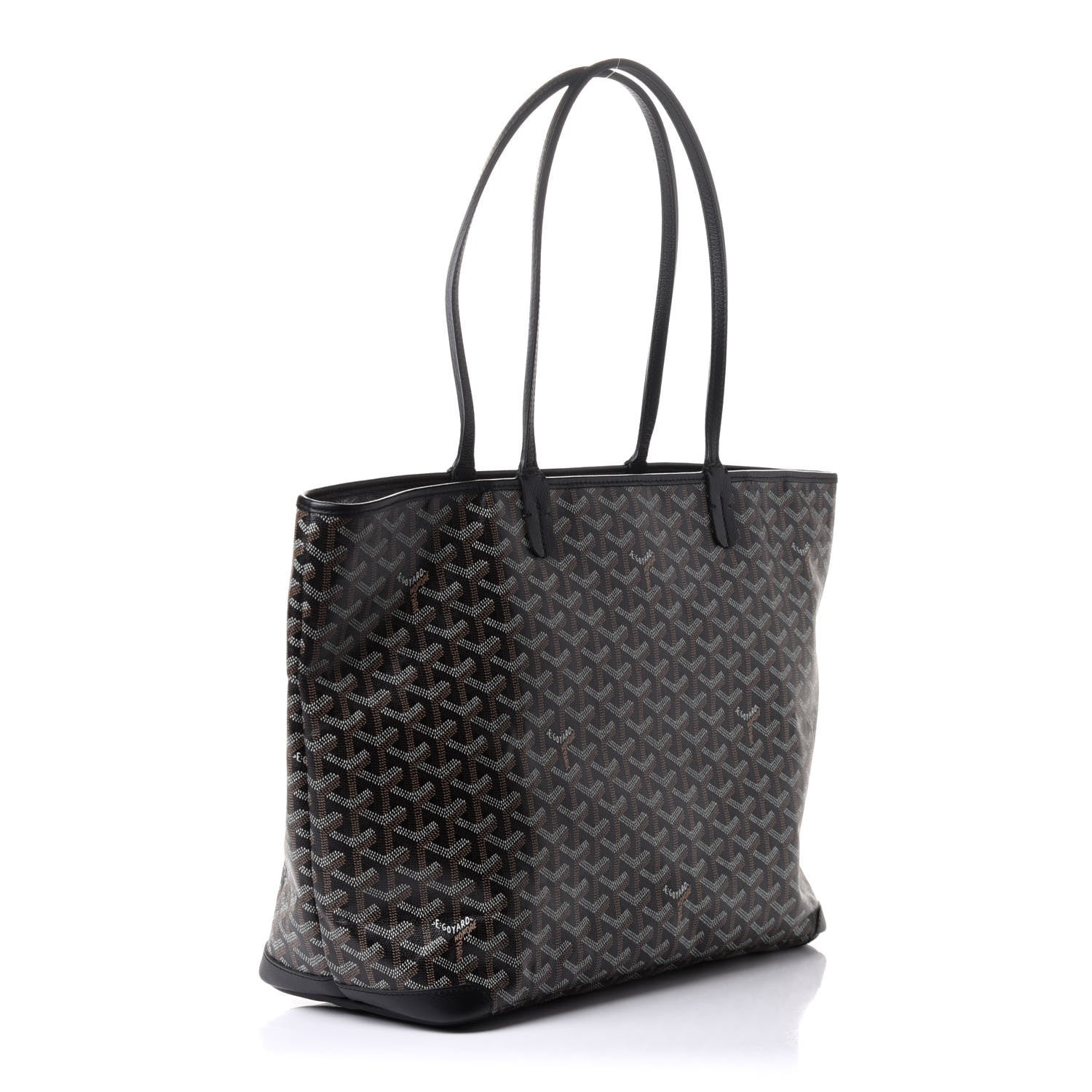 Goyard Goyardine Artois MM Black 3 of 9