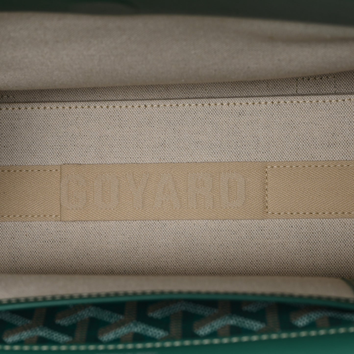 Goyardine Rouette PM Green