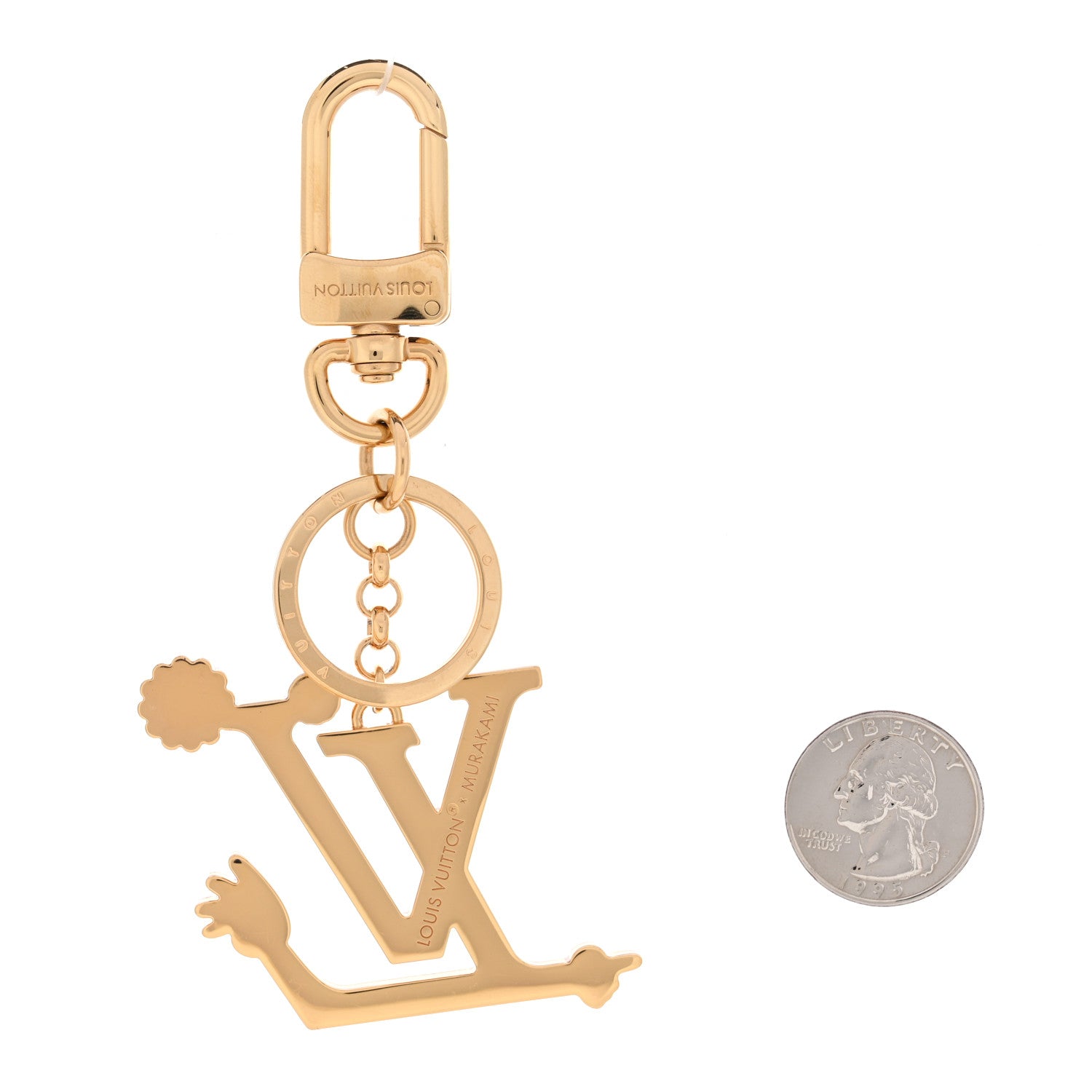 Louis Vuitton LV X TM Iconic Superflat Bag Charm Key Holder Multicolor 2 of 4