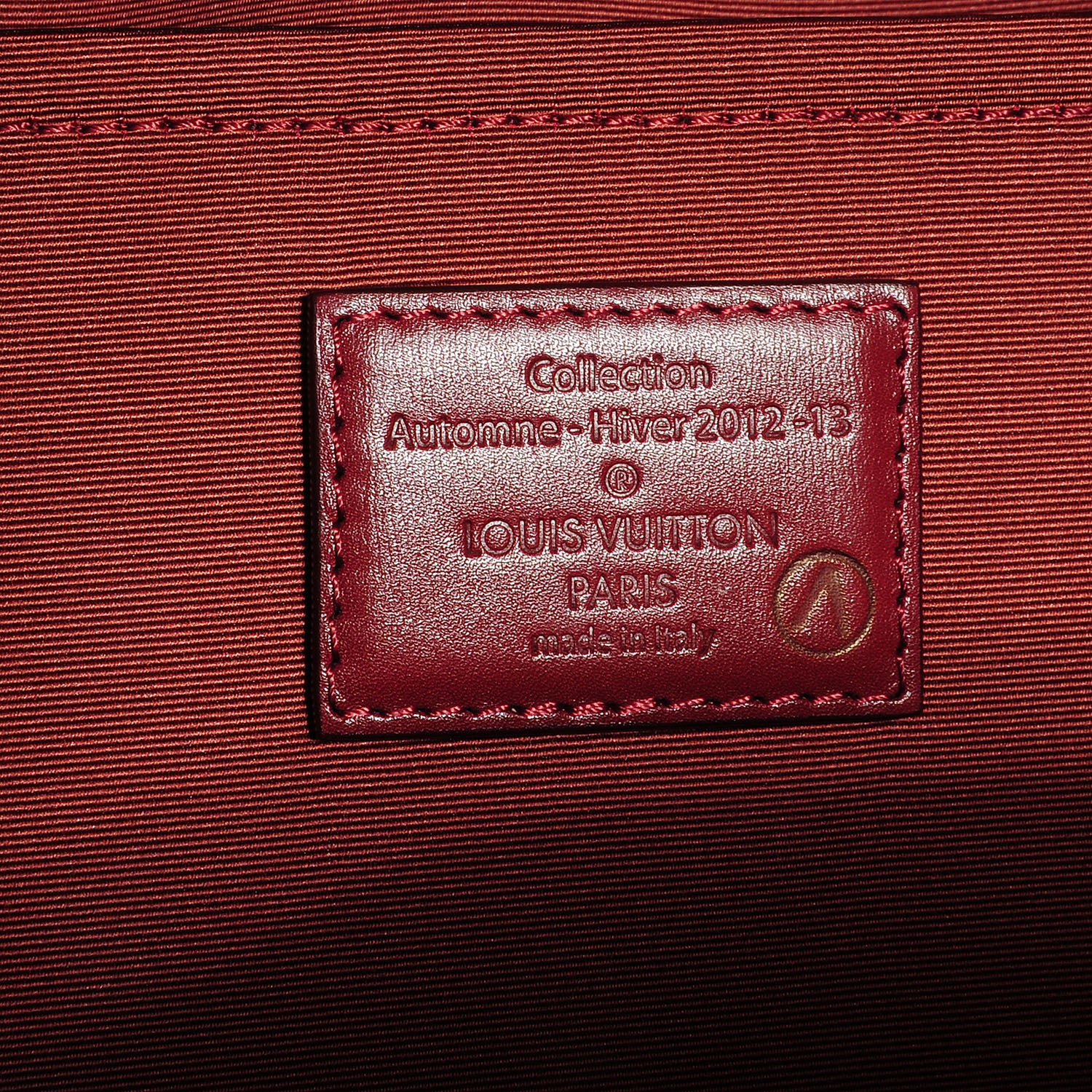 Louis Vuitton Sequin Monogram Sunshine Express North South Burgundy 6 of 7