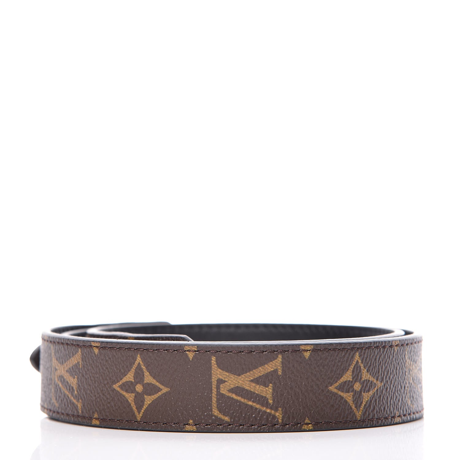 Louis Vuitton Monogram Bandouliere Shoulder Strap XL Black 2 of 5