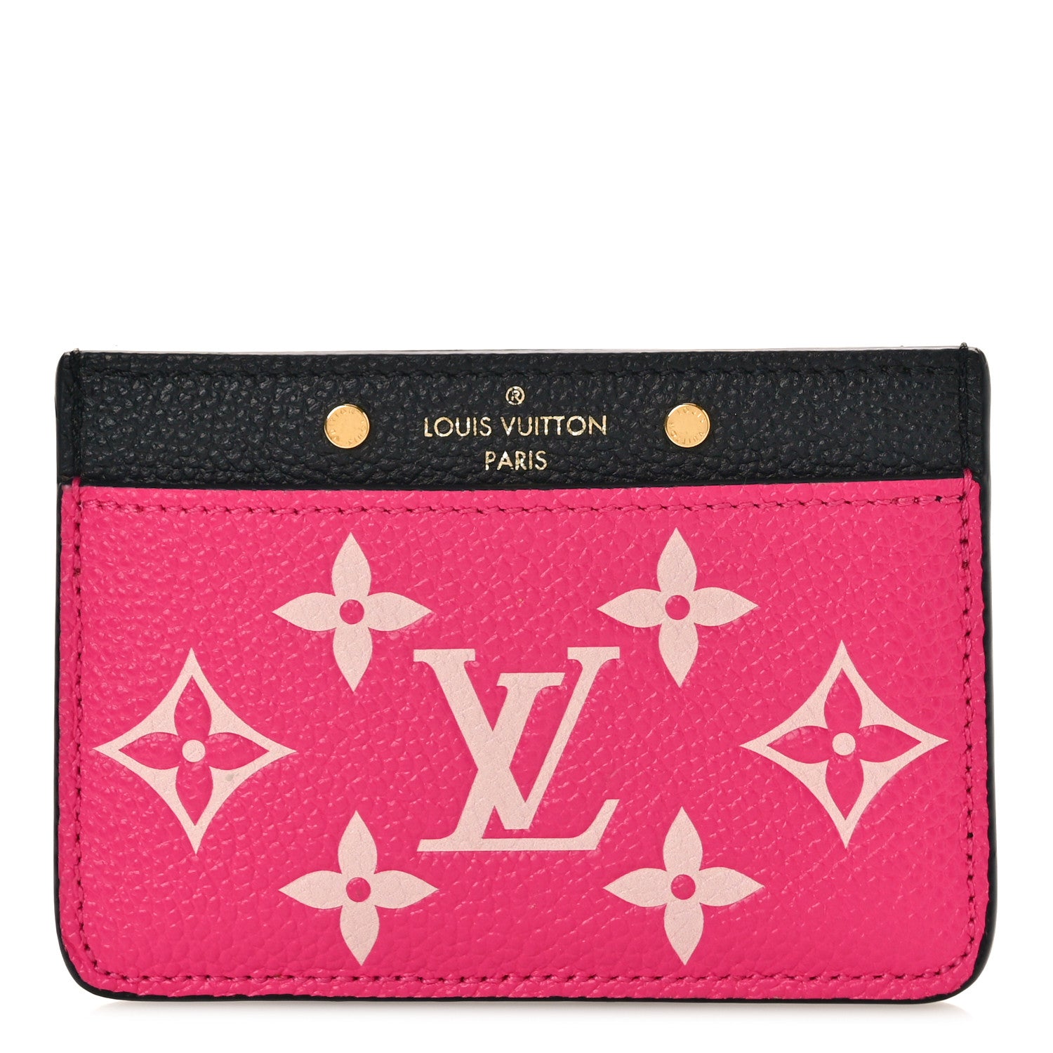 Louis Vuitton Empreinte Spring In The City Card Holder Black White Pink 1 of 7