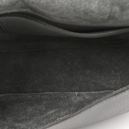 Mulberry Small Classic Grain Calfskin Small Amberley Satchel Charcoal 5 of 12
