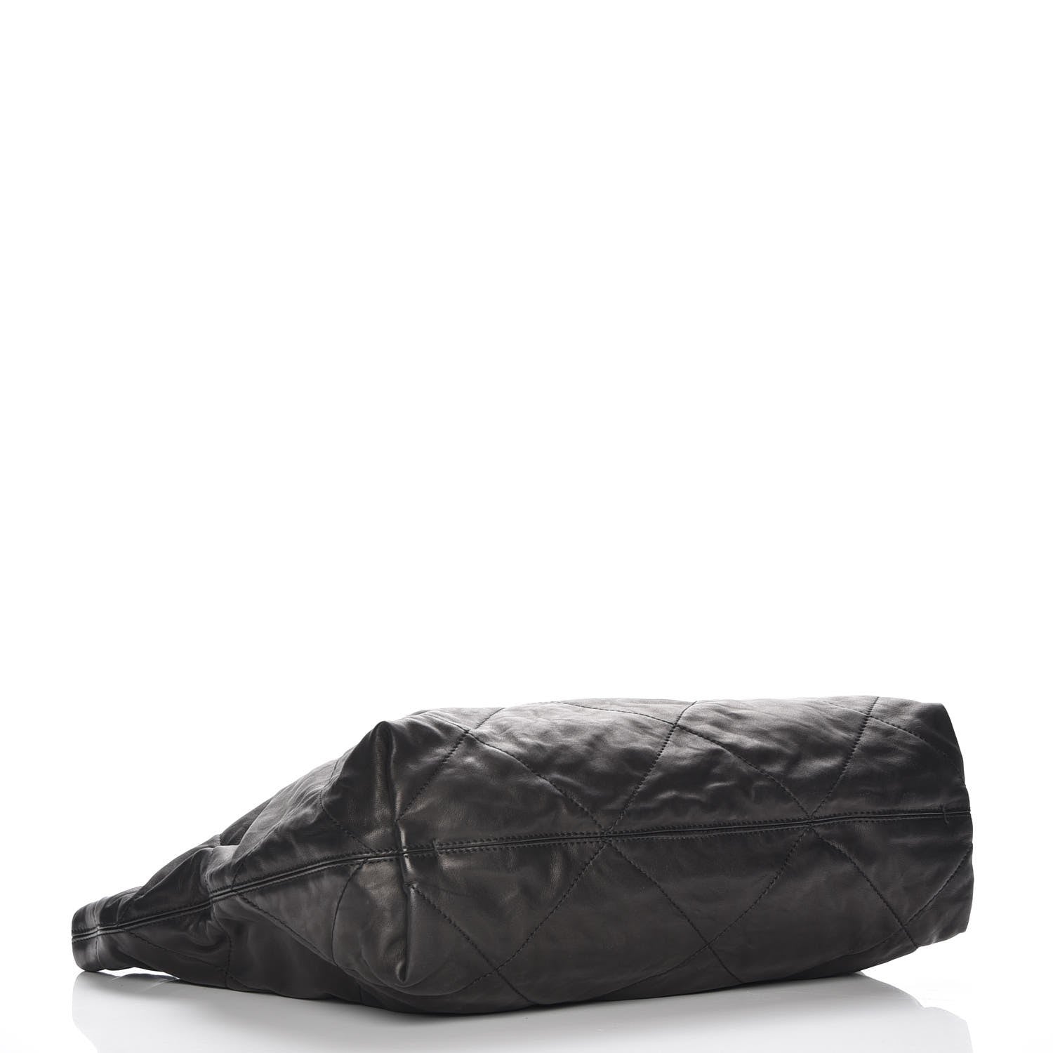 Lanvin Lambskin Quilted Large Amelia Tote Black 4 of 6