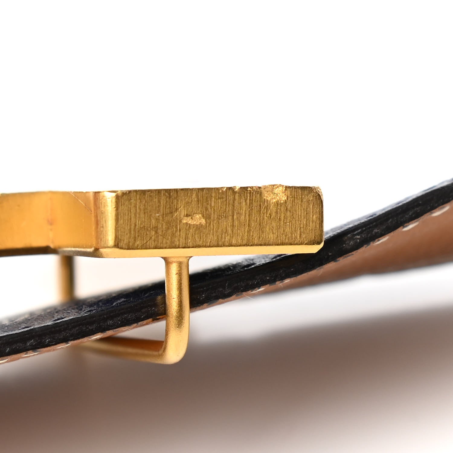 Hermes Epsom 38mm Constance H Belt 95 Bleu Saphir Gold 7 of 11