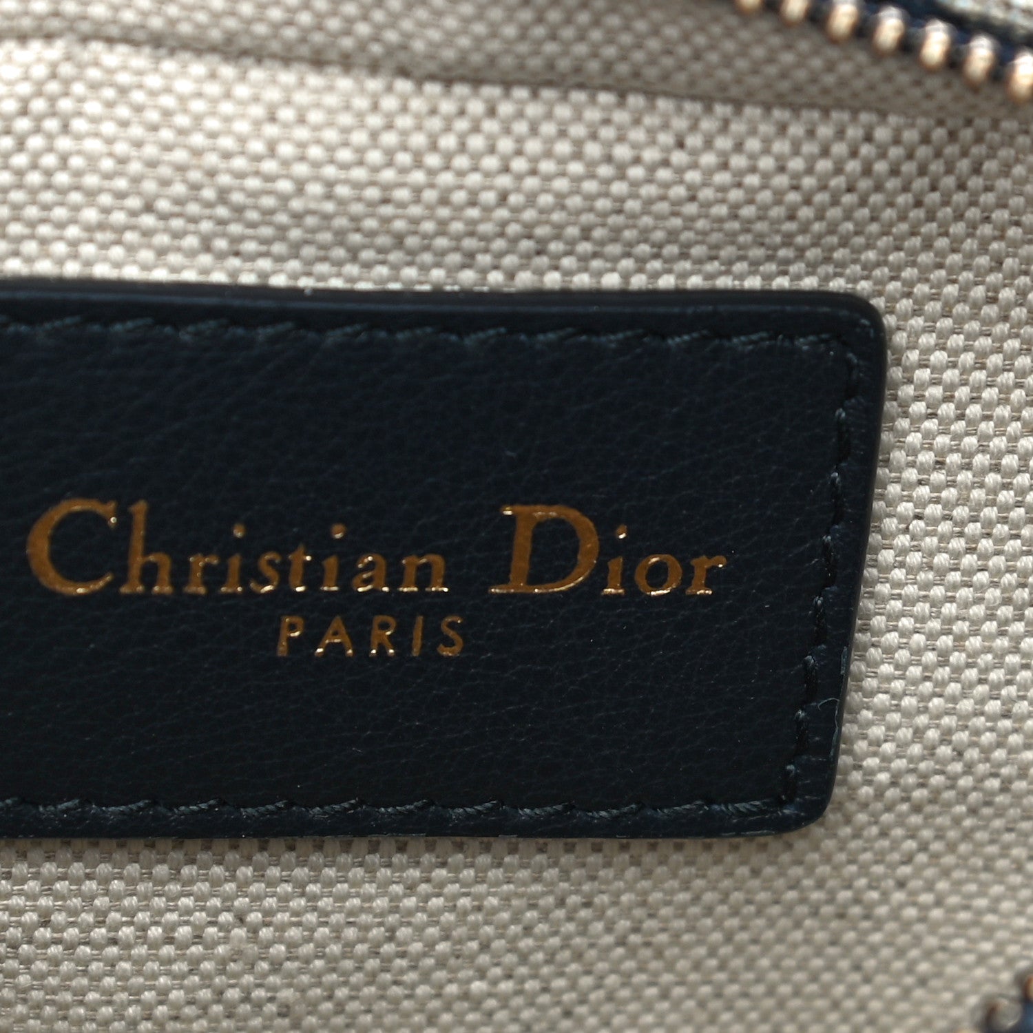 Christian Dior Oblique Belt Pouch Blue 7 of 10