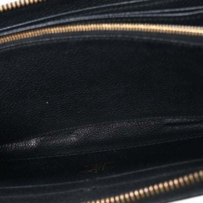Louis Vuitton Empreinte Zippy Wallet Black 5 of 7