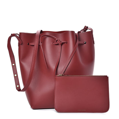 Mansur Gavriel Calfskin Bucket Bag Rococo 1 of 12