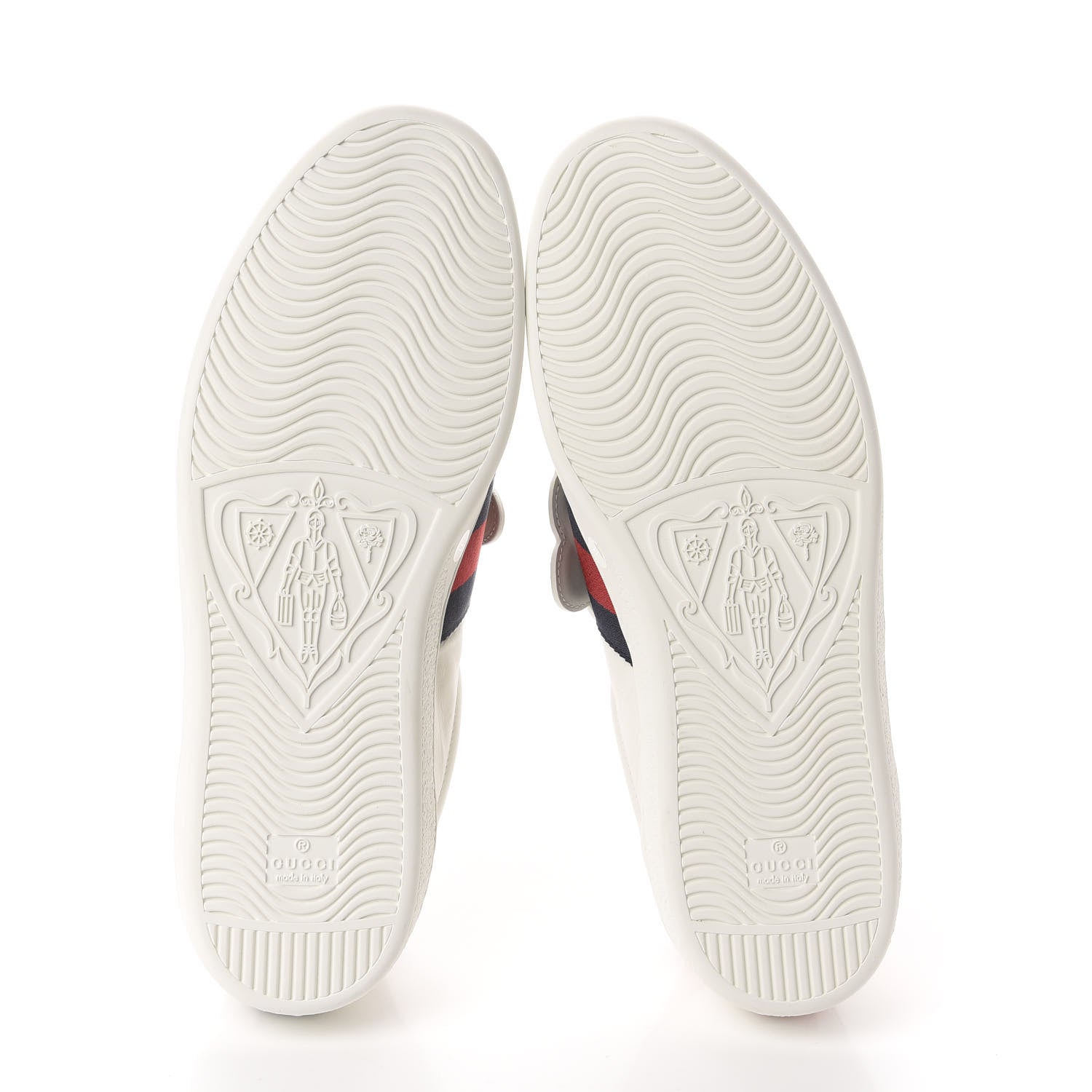 Gucci Calfskin Ayers Web UFO Dragon Embroidered Mens Ace Sneakers 11 White 6 of 10