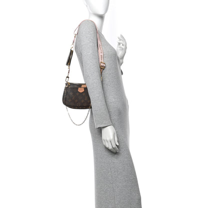 Louis Vuitton Monogram Multi Pochette Accessories Rose Clair 2 of 12