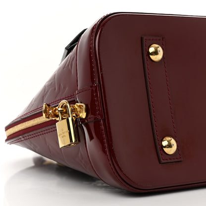 Louis Vuitton Vernis Alma PM Magenta 9 of 11