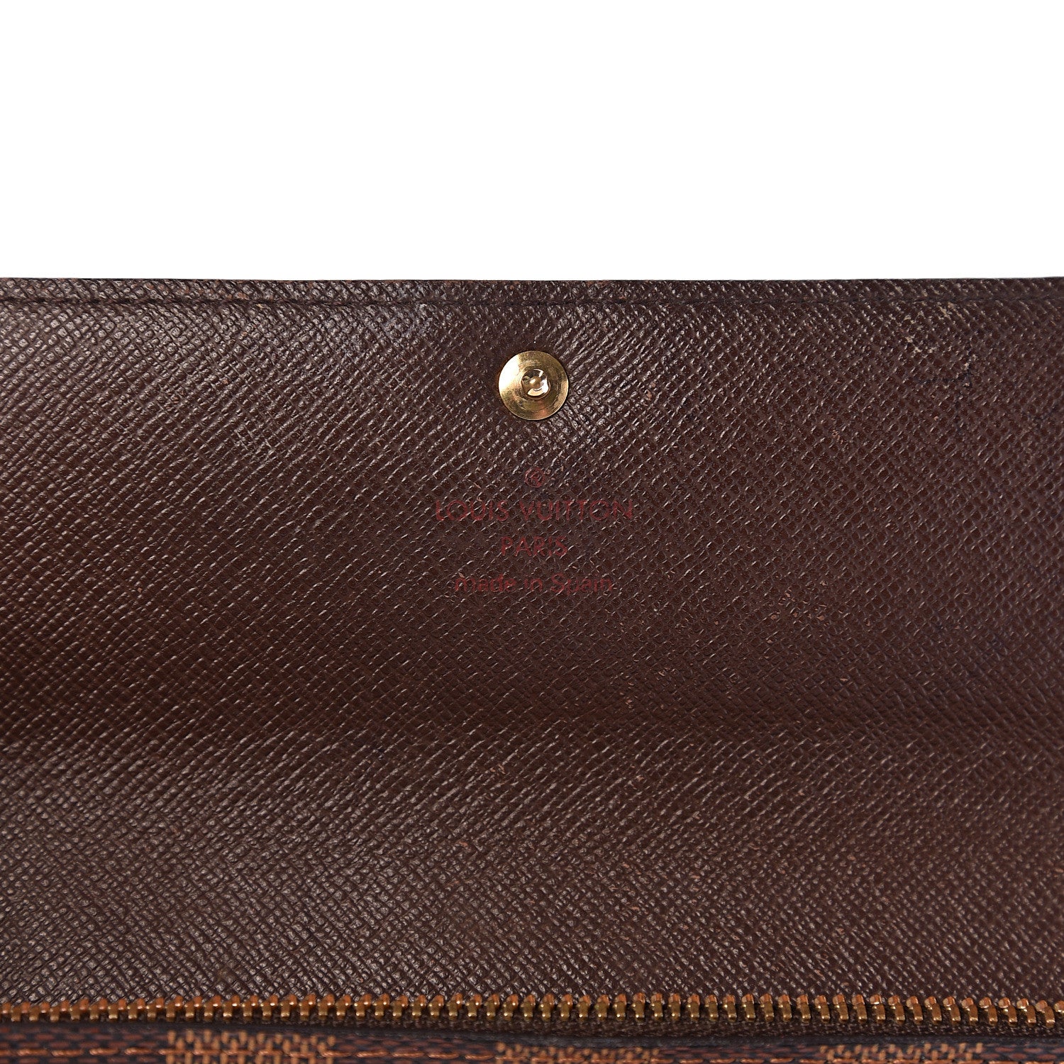 Louis Vuitton Damier Ebene Sarah Wallet 9 of 12