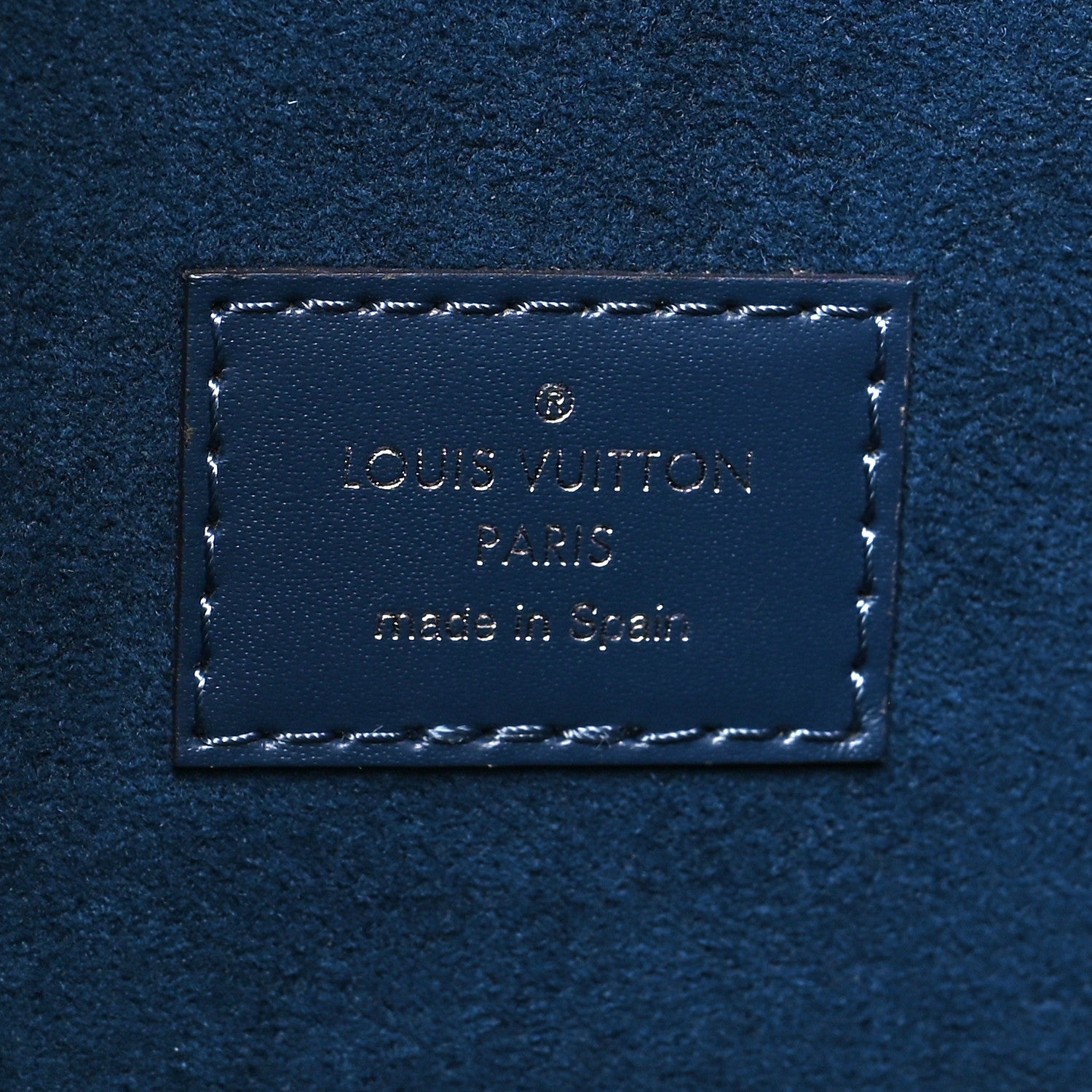 Louis Vuitton Epi Neverfull MM Indigo 8 of 12