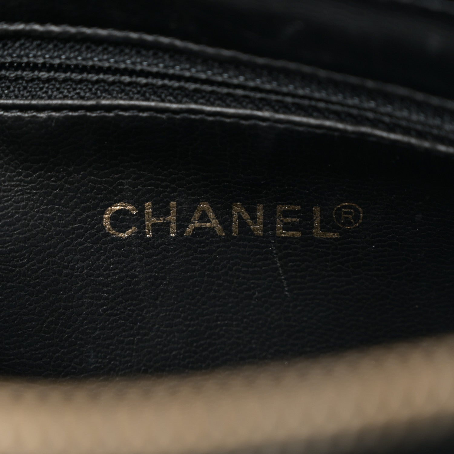 Chanel Caviar Large CC Shoulder Bag Black 8 of 11