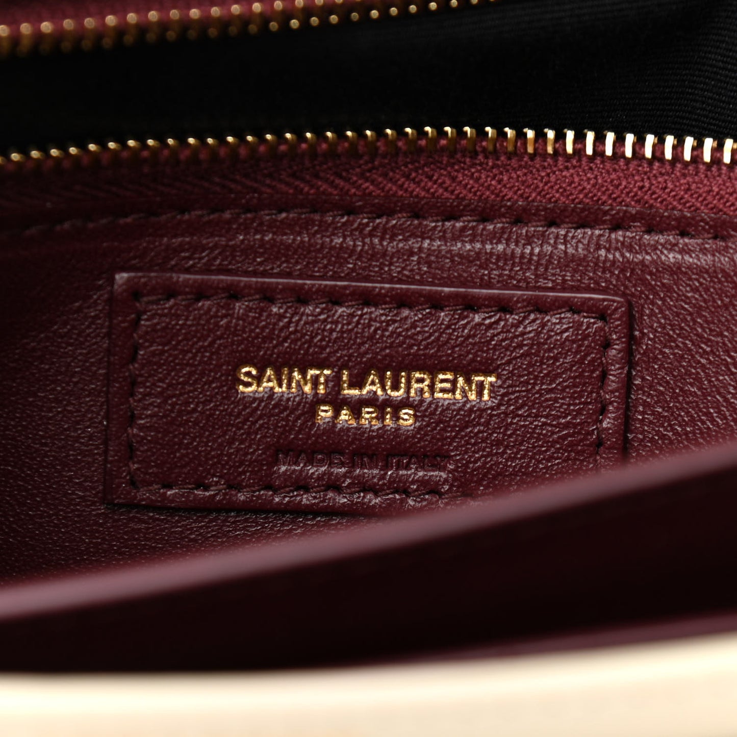 Calfskin Monogram Cassandra Clasp Bag Porcellana