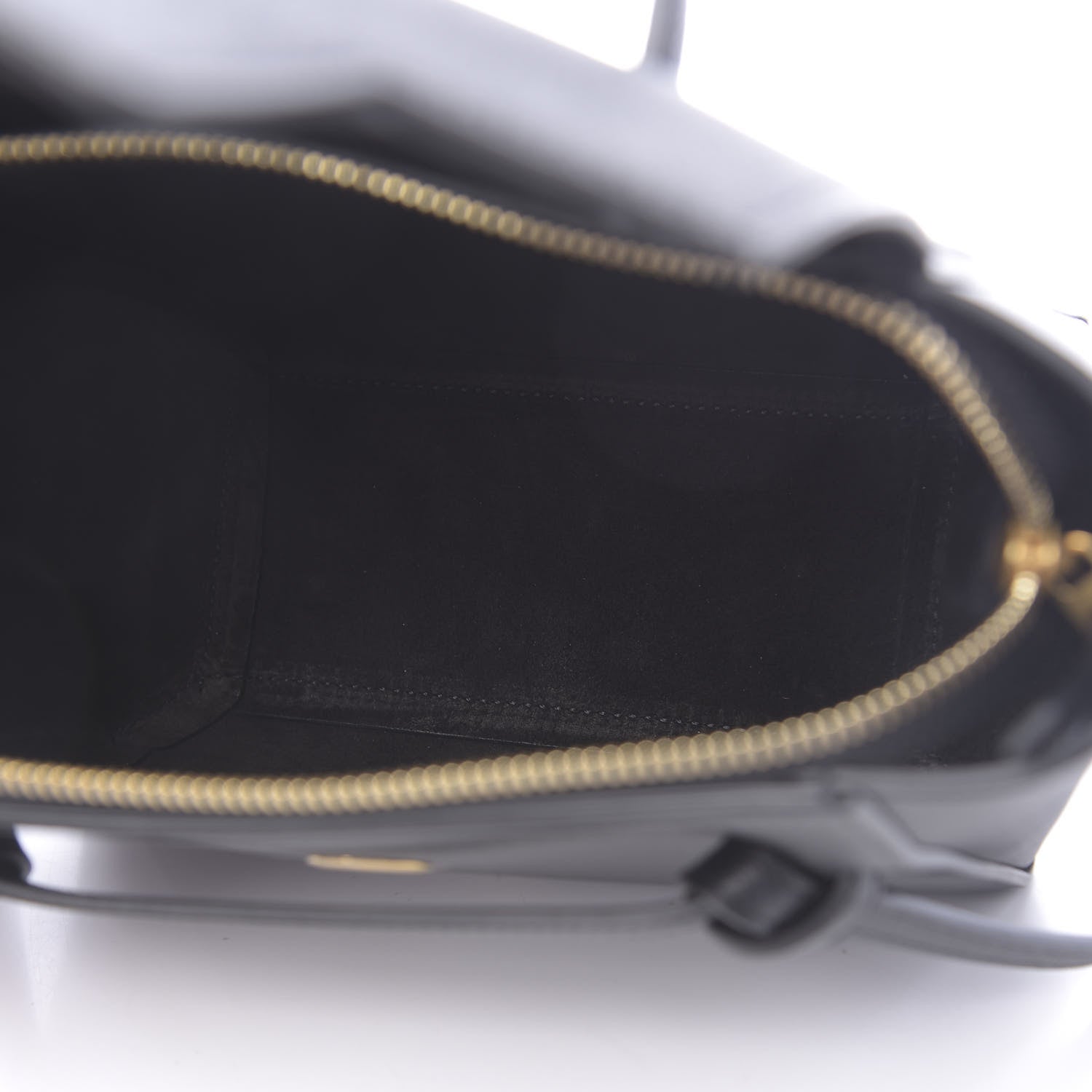 Celine Grained Calfskin Nano Belt Bag Black 5 of 10