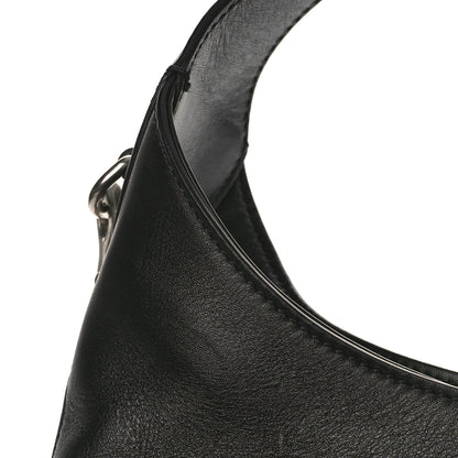 Gucci Calfskin Web Dog Embroidered Medium Dionysus Hobo Black 11 of 11