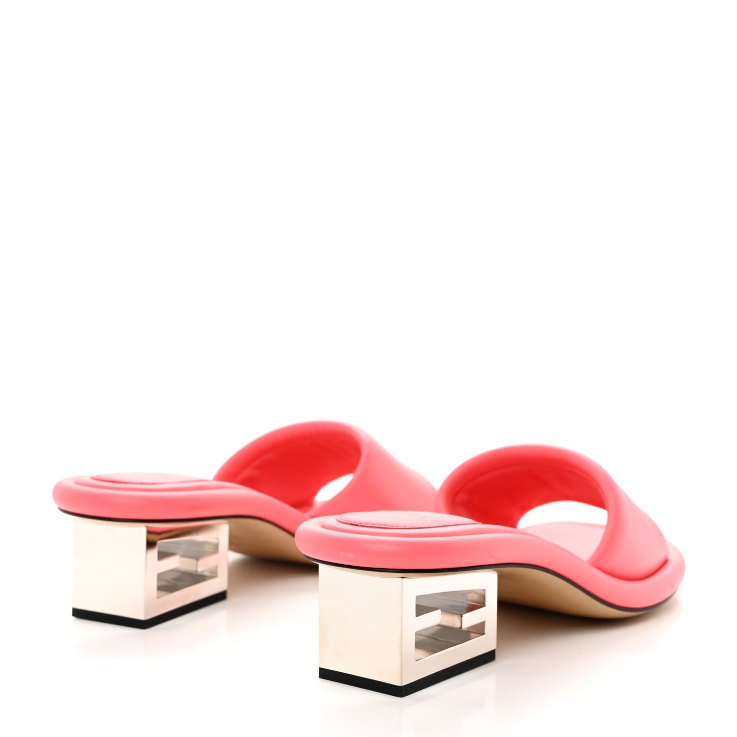 Nappa Baguette 60mm Slide Sandals 38 Kissed